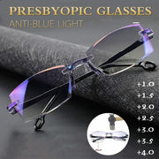 Sapphire high hardness anti-blue progressive Far And Near Dual-Use Reading Glasses