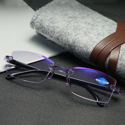 Sapphire high hardness anti-blue progressive Far And Near Dual-Use Reading Glasses