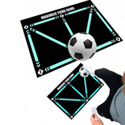 ⚽Soccer Train Mat for All Levels Non-Slip Silent