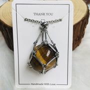 🎅2024 Pre-Xmas Sale🎄Crystal Stone Holder Necklace