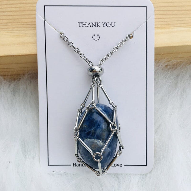 🎅2023 Pre-Xmas Sale🎄Crystal Stone Holder Necklace