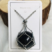 🎅2024 Pre-Xmas Sale🎄Crystal Stone Holder Necklace