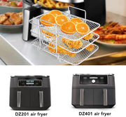 Double Basket Air Fryers Rack