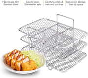 Double Basket Air Fryers Rack