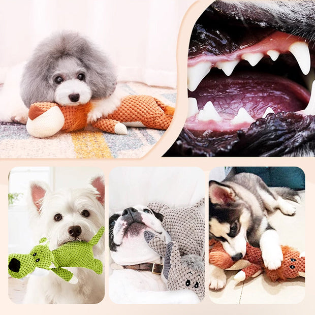 Last day  50% off Chewing Toys for Pets - Fun and Cuddly!