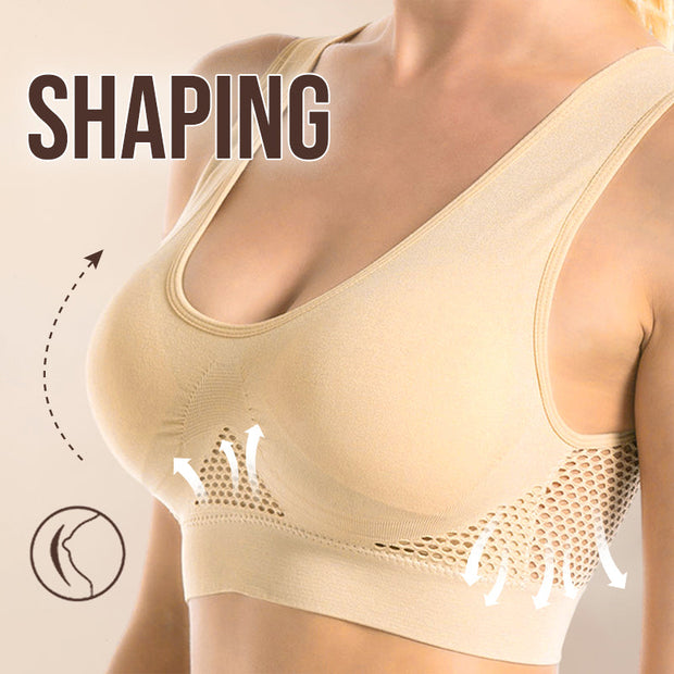 🔥Last Day Promotion 49% OFF -Seamless Comfort Wirefree Sports Bra With Removable Pads