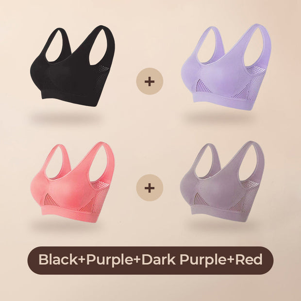 🔥Last Day Promotion 49% OFF -Seamless Comfort Wirefree Sports Bra With Removable Pads