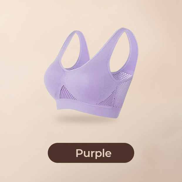 🔥Last Day Promotion 49% OFF -Seamless Comfort Wirefree Sports Bra With Removable Pads