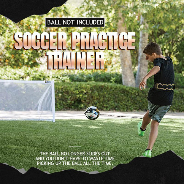 Hands-Free Adjustable Solo Soccer Trainer